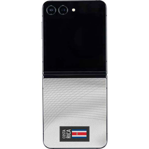 Costa Rica Soccer Flag Galaxy Z Flip5 5G Skin
